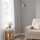 Alora Mood - REMYCK-lattiavalaisin 1xE27/60W/230V, kultainen
