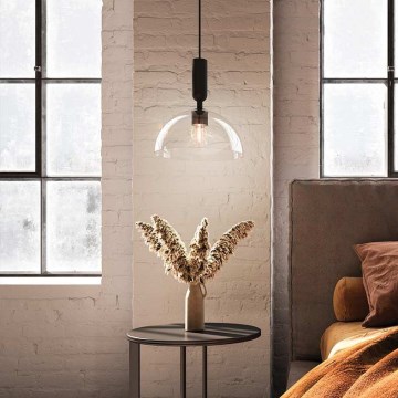 Alora Mood - Varrellinen kattovalaisin JUDE 1xE27/60W/230V musta