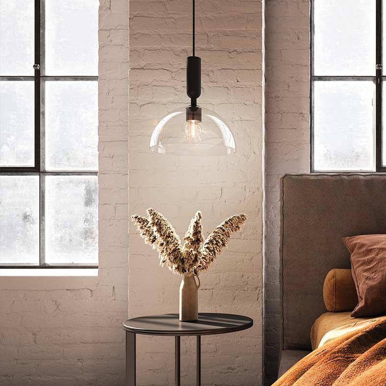 Alora Mood - Varrellinen kattovalaisin JUDE 1xE27/60W/230V musta