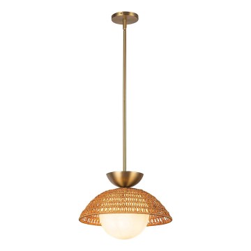 Alora Mood - Varrellinen riippuvalaisin PERTH 1xE27/60W/230V, halkaisija 37,5 cm, kultainen
