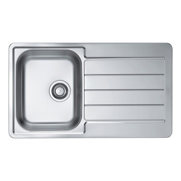 ALVEUS 1065560 - Keittiön pesuallas LINE 86x50 cm matta teräs/satiini