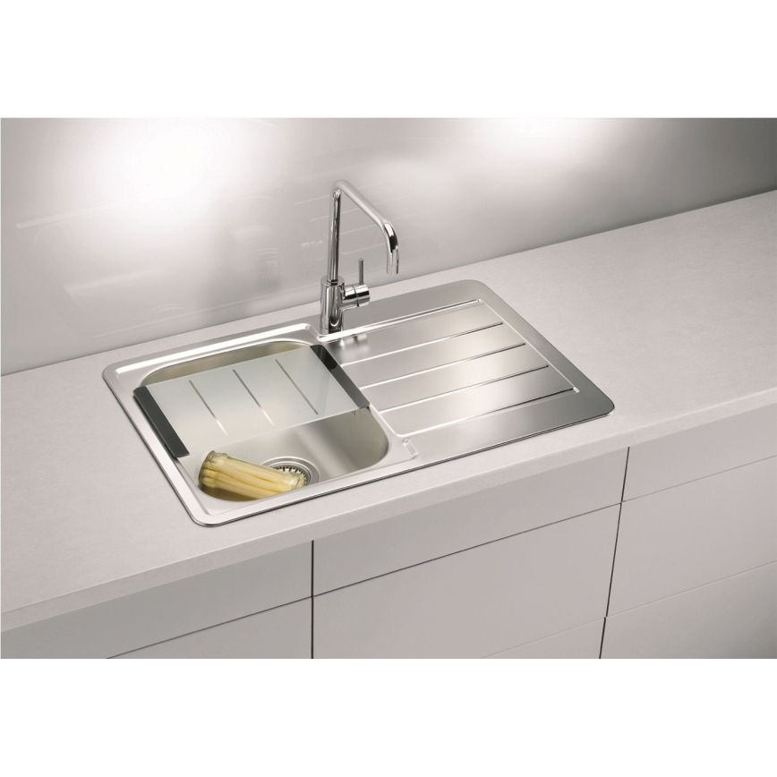 ALVEUS 1069147 - Keittiön pesuallas LINE 79x50 cm matta teräs/satiini