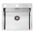ALVEUS 1103609 - Keittiön pesuallas PURE 52,5x51,5 cm satiini