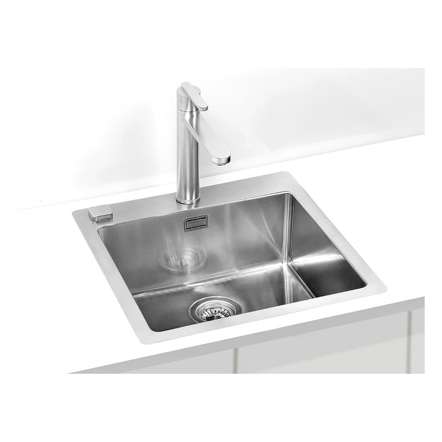 ALVEUS 1103609 - Keittiön pesuallas PURE 52,5x51,5 cm satiini