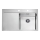 ALVEUS 1103651 - Keittiön pesuallas PURE 79x52,5 cm satin, oikea