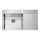 ALVEUS 1103652 - Keittiön pesuallas PURE 86x52,5 cm satin, vasen