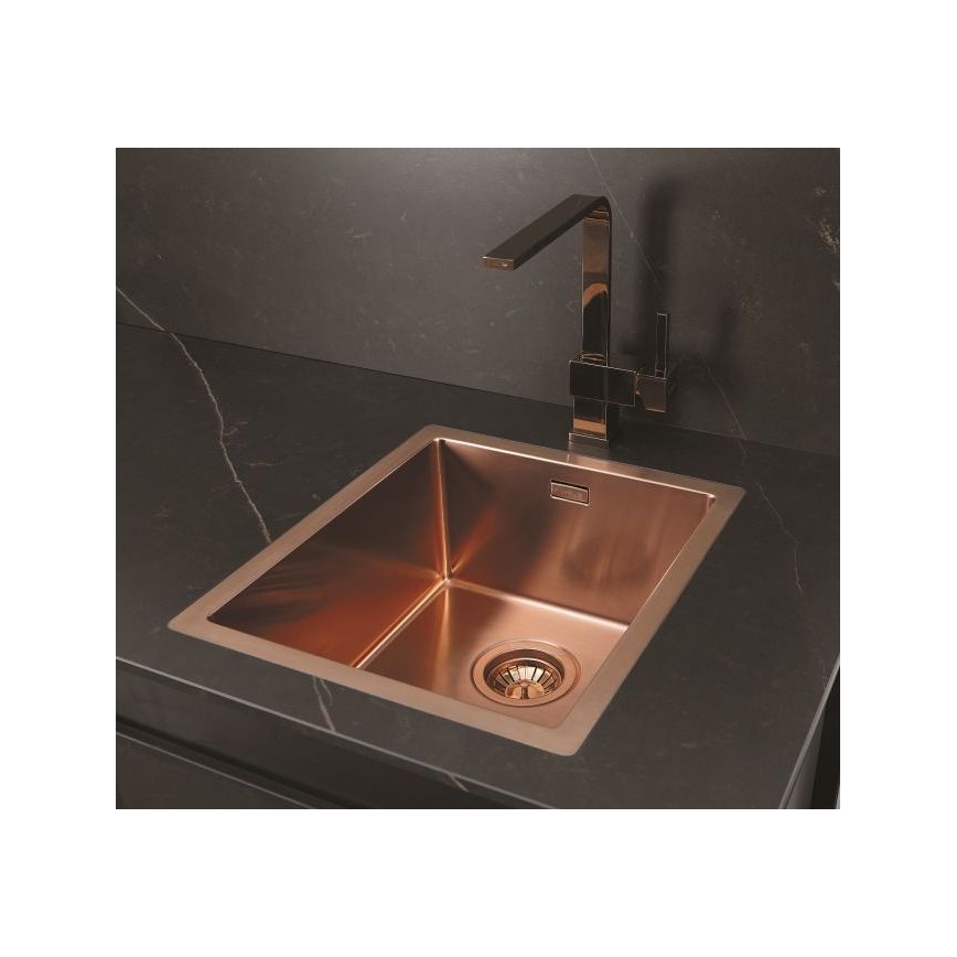 ALVEUS 1122689 - Keittiön pesuallas QUADRIX 45x45 cm monarch kupari
