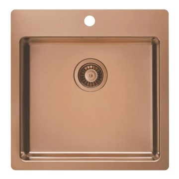 ALVEUS 1122708 - Keittiön pesuallas PURE 52,5x51,5 cm monarch kupari