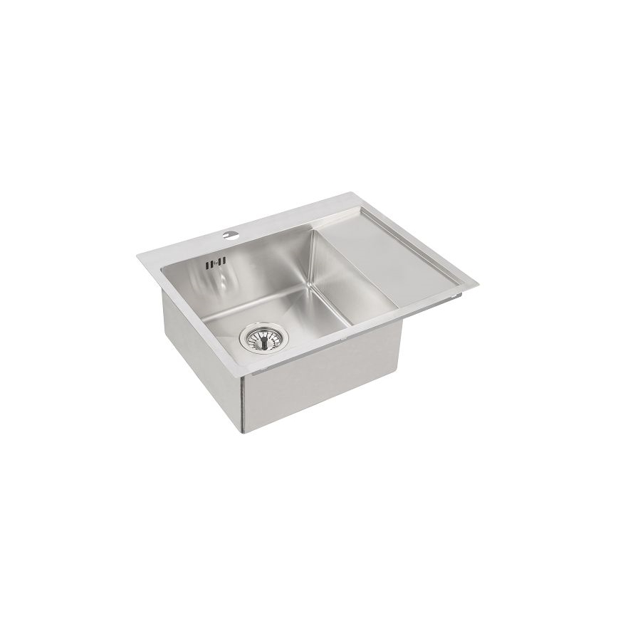 ALVEUS 1124383 - Keittiön pesuallas QUARTO 61,5x48 cm satiini