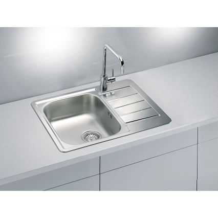 ALVEUS 1125356 - Keittiön pesuallas LINE 61,5x50 cm matta teräs/satiini