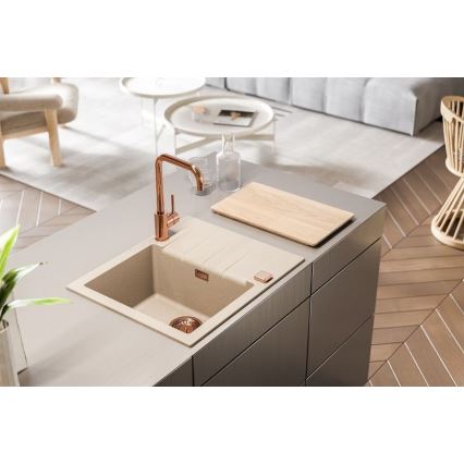 ALVEUS 1132019 - Keittiön pesuallas CADIT 59x50 cm graniitti/beige