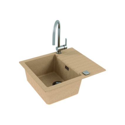 ALVEUS 1132019 - Keittiön pesuallas CADIT 59x50 cm graniitti/beige