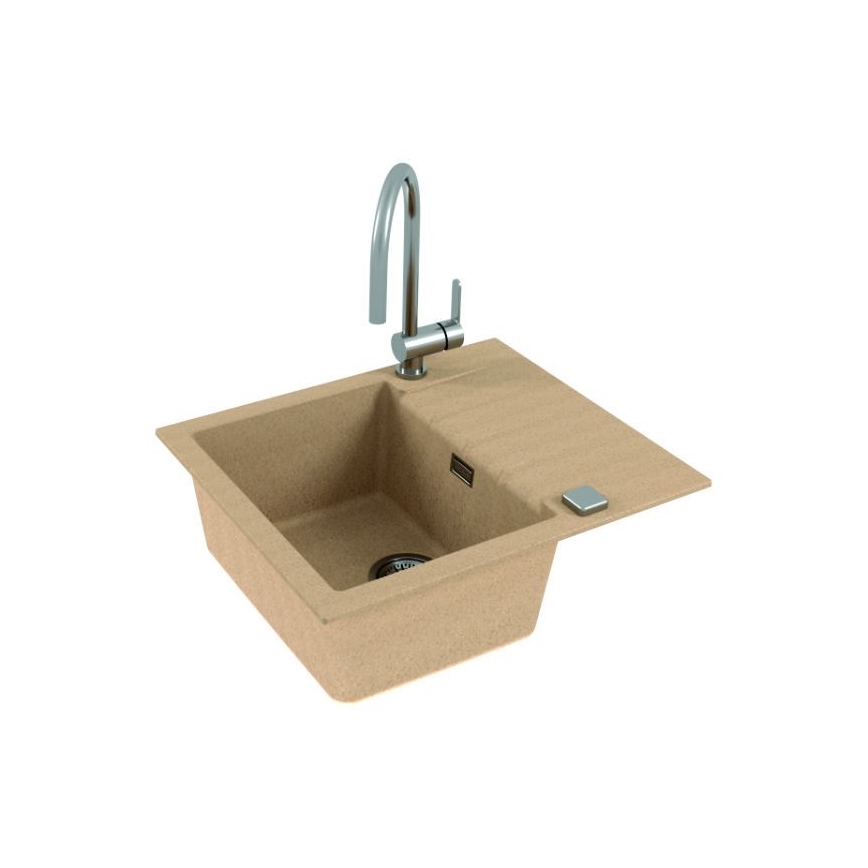ALVEUS 1132019 - Keittiön pesuallas CADIT 59x50 cm graniitti/beige