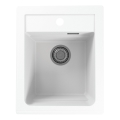 ALVEUS 1139079 - Keittiön pesuallas ATROX 50x40 cm graniitti/valkoinen