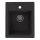 ALVEUS 1139771 - Keittiön pesuallas ATROX 50x40 cm graniitti/musta