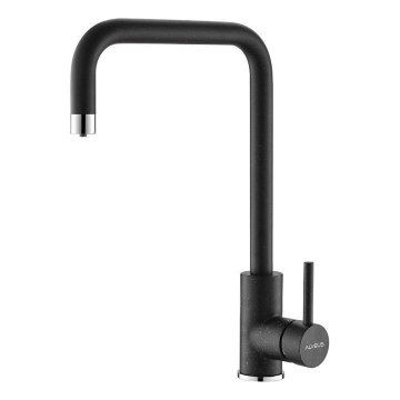 ALVEUS 1139812 - Pesualtaan hana DUAL 37 cm graniitti/musta