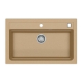 ALVEUS 1140445 - Keittiön pesuallas ATROX 79x50 cm graniitti/beige