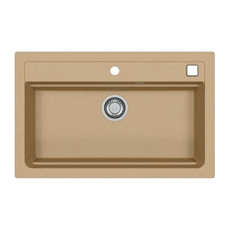 ALVEUS 1140445 - Keittiön pesuallas ATROX 79x50 cm graniitti/beige