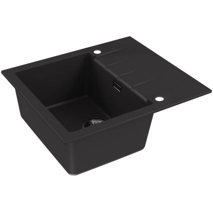 ALVEUS 1148158 - Keittiön pesuallas CADIT 59x50 cm graniitti/musta