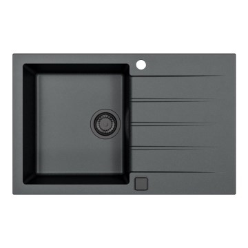 ALVEUS 1148159 - Keittiön pesuallas CADIT 79x50 cm graniitti/musta