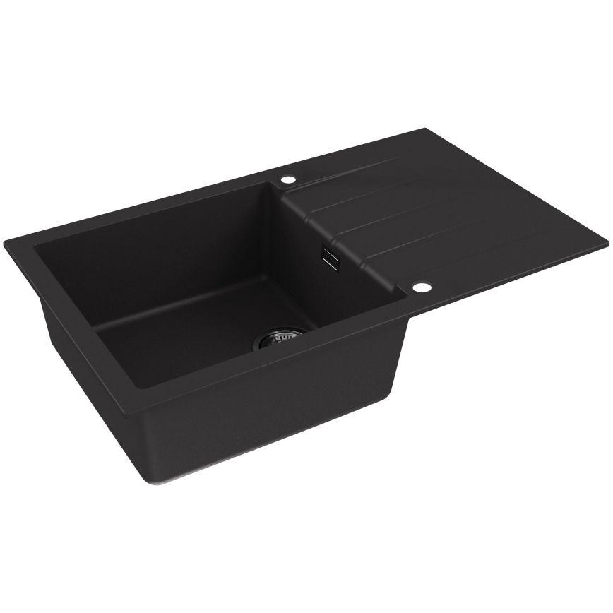 ALVEUS 1148160 - Keittiön pesuallas CADIT 86x50 cm graniitti/musta