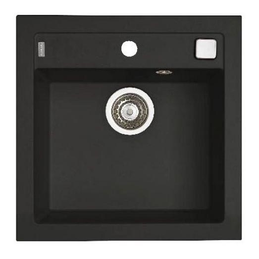 ALVEUS 1149133 - Keittiön pesuallas FORMIC 52x51 cm graniitti/musta