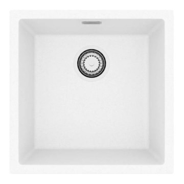 ALVEUS 1150044 - Keittiön pesuallas OMNI 45x45 cm graniitti/valkoinen