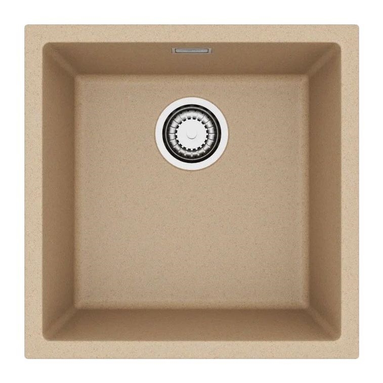 ALVEUS 1150047 - Keittiön pesuallas OMNI 45x45 cm graniitti/beige