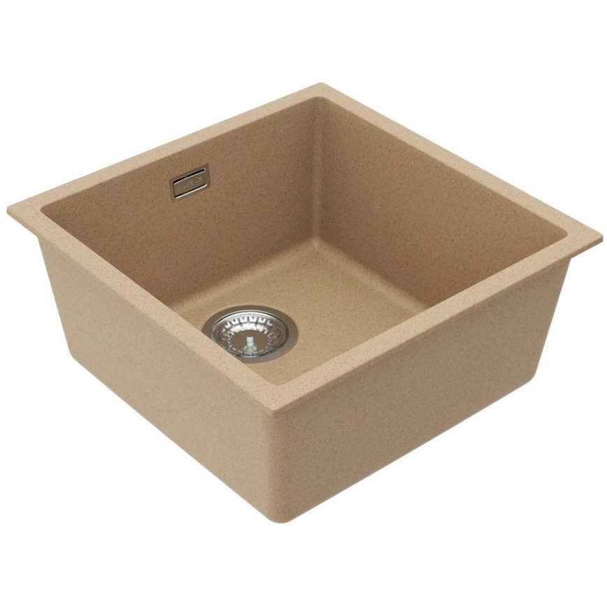 ALVEUS 1150047 - Keittiön pesuallas OMNI 45x45 cm graniitti/beige
