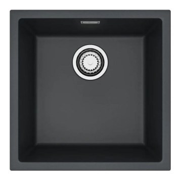 ALVEUS 1150048 - Keittiön pesuallas OMNI 45x45 cm graniitti/musta