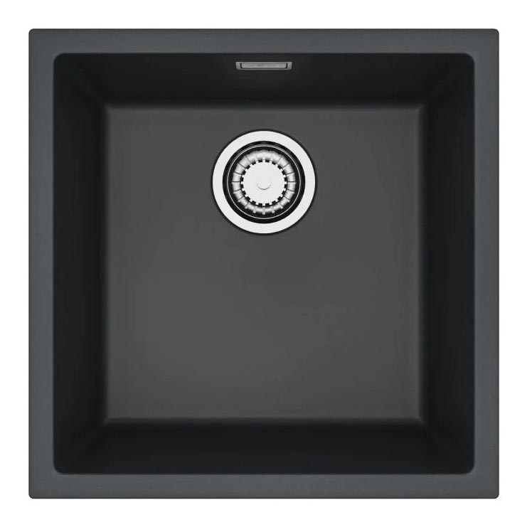 ALVEUS 1150048 - Keittiön pesuallas OMNI 45x45 cm graniitti/musta