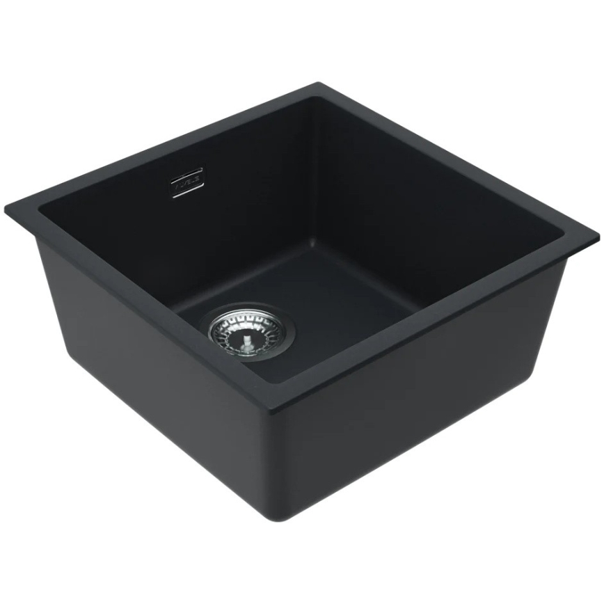 ALVEUS 1150048 - Keittiön pesuallas OMNI 45x45 cm graniitti/musta