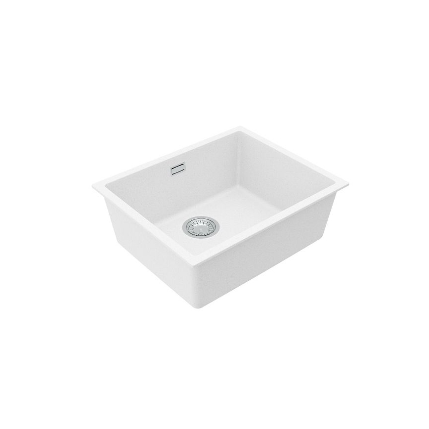 ALVEUS 1150051 - Keittiön pesuallas OMNI 55x45 cm graniitti/valkoinen