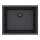 ALVEUS 1150057 - Keittiön pesuallas OMNI 55x45 cm graniitti/musta
