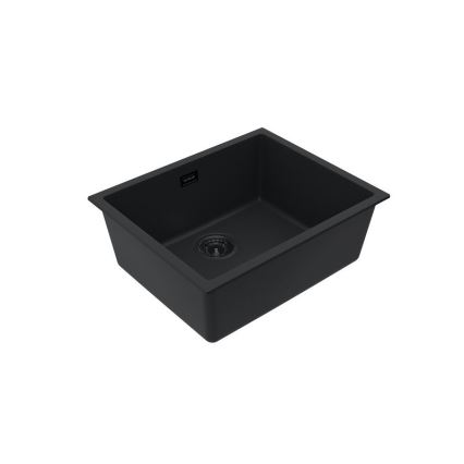 ALVEUS 1150057 - Keittiön pesuallas OMNI 55x45 cm graniitti/musta
