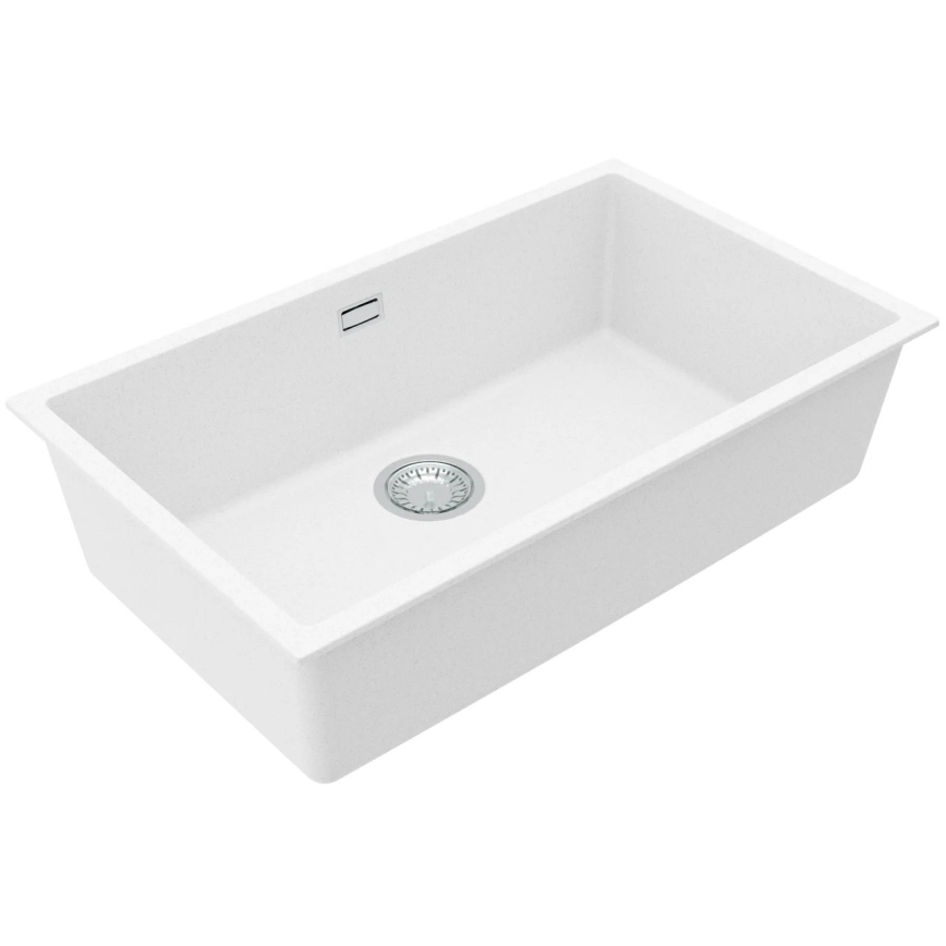 ALVEUS 1150058 - Keittiön pesuallas OMNI 75x45 cm graniitti/valkoinen