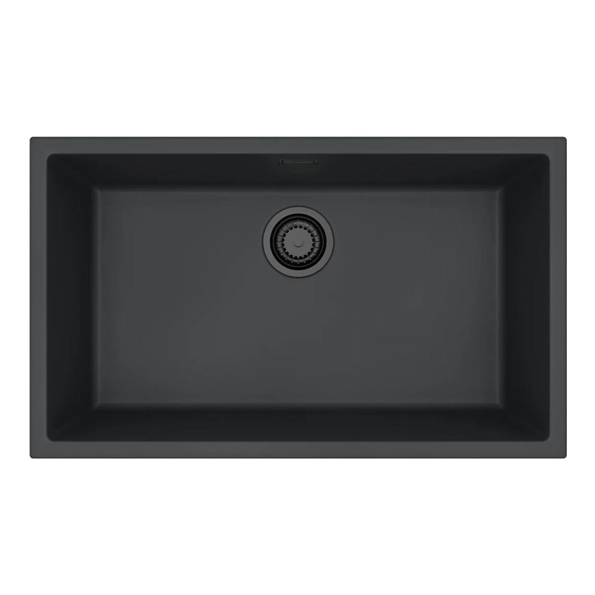 ALVEUS 1150064 - Keittiön pesuallas OMNI 75x45 cm graniitti/musta