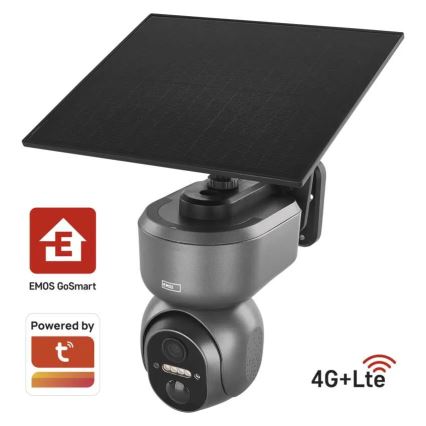 Äly aurinkokennokamera anturilla GoSmart 4G/LTE 10400mAh 5V IP65 Tuya