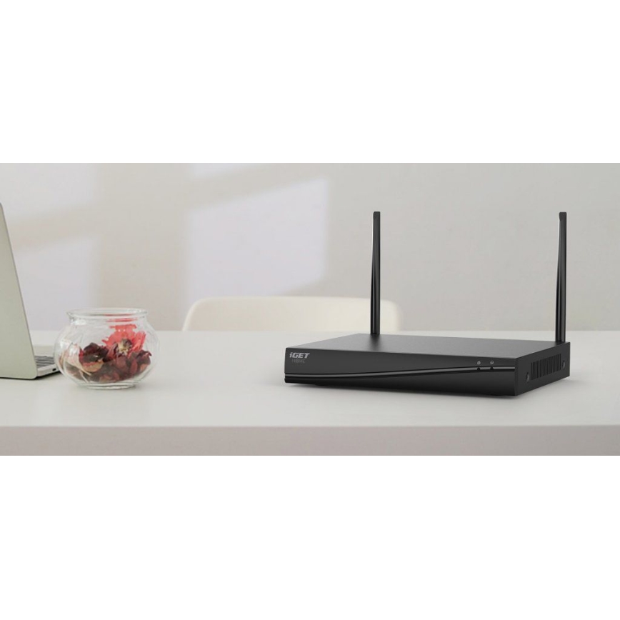 Älykamera systeemi + 4x kamera anturilla 2K+ 12V IP65 Wi-Fi