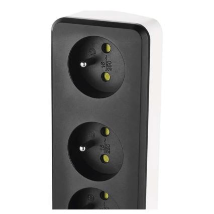 Älykäs jatko kaapeli kytkimellä GoSmart 4Z + 1xUSB-A + 1xUSB-C 2 m Wi-Fi Tuya