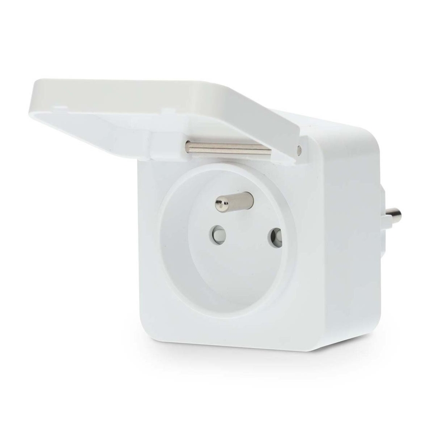 Älykäs pistoke 3680W/230V/ Type E/16A Wi-Fi Tuya IP44
