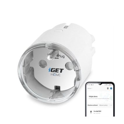 Älykäs pistoke kulutusmittarilla 3680W/230V Wi-Fi