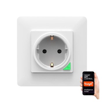 Älykäs pistoke SMART 3680W/230V/16A Wi-Fi Tuya SCHUKO
