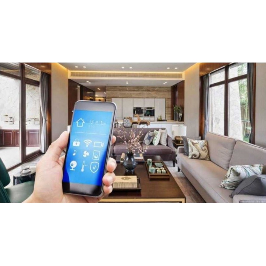 Älykäs pistoke SMART 3680W/230V/16A Wi-Fi Tuya SCHUKO