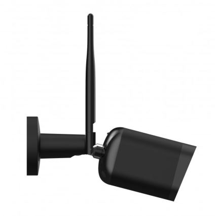Älykäs ulkokamera Full HD 1080p -sensorilla 12V IP65 Wi-Fi Tuya musta