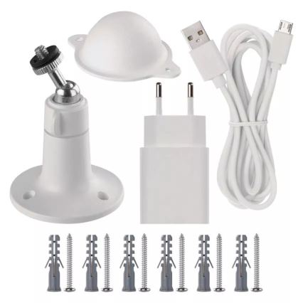 Älykäs ulkokamera liiketunnistimella GoSmart 5V 9600mAh IP65 Wi-Fi Tuya