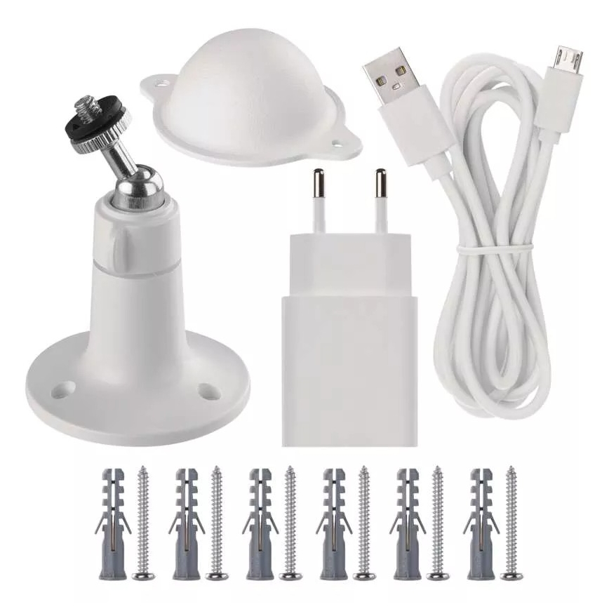 Älykäs ulkokamera liiketunnistimella GoSmart 5V 9600mAh IP65 Wi-Fi Tuya