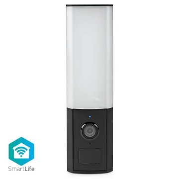 Älykäs ulkokamera Smartlife Full HD 1080p LED-valolla Wi-Fi Tuya IP65