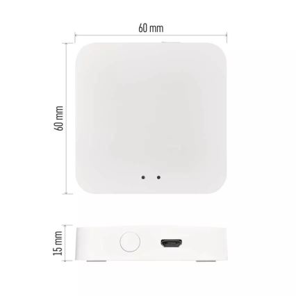 Älykäs yhdyskäytävä GoSmart ZigBee 3.0 5V Wi-Fi