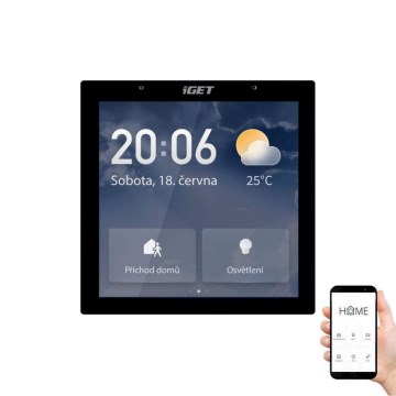 Älykäs yhdyskäytävä kanssa kosketus näyttö GW6 Wi-Fi Zigbee Bluetooth